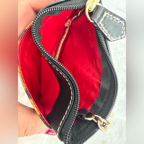 👑✅PRICE FIRM✅ Dooney & Bourke Leopard Print Keychain Wallet Pouch. Super Rare!🔥 - Picture 9 of 16